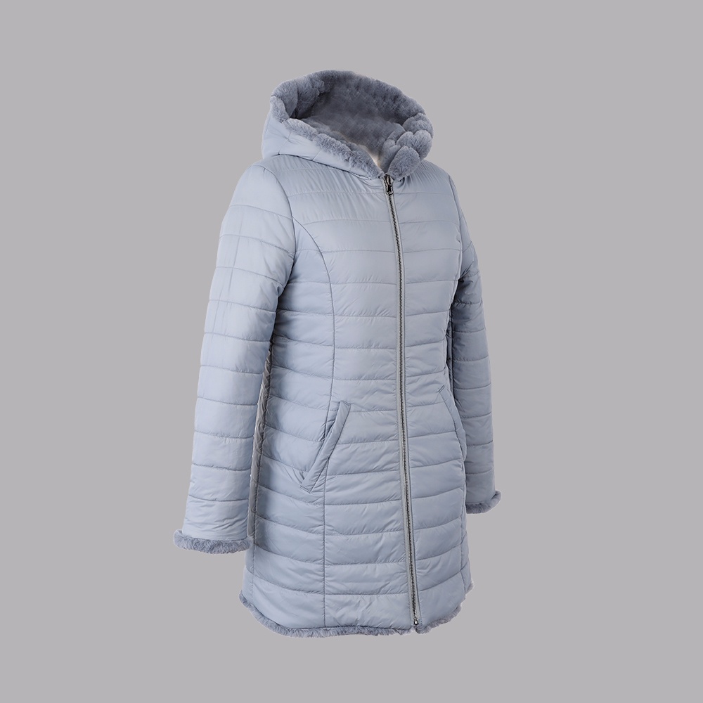 雙面穿帶帽大衣