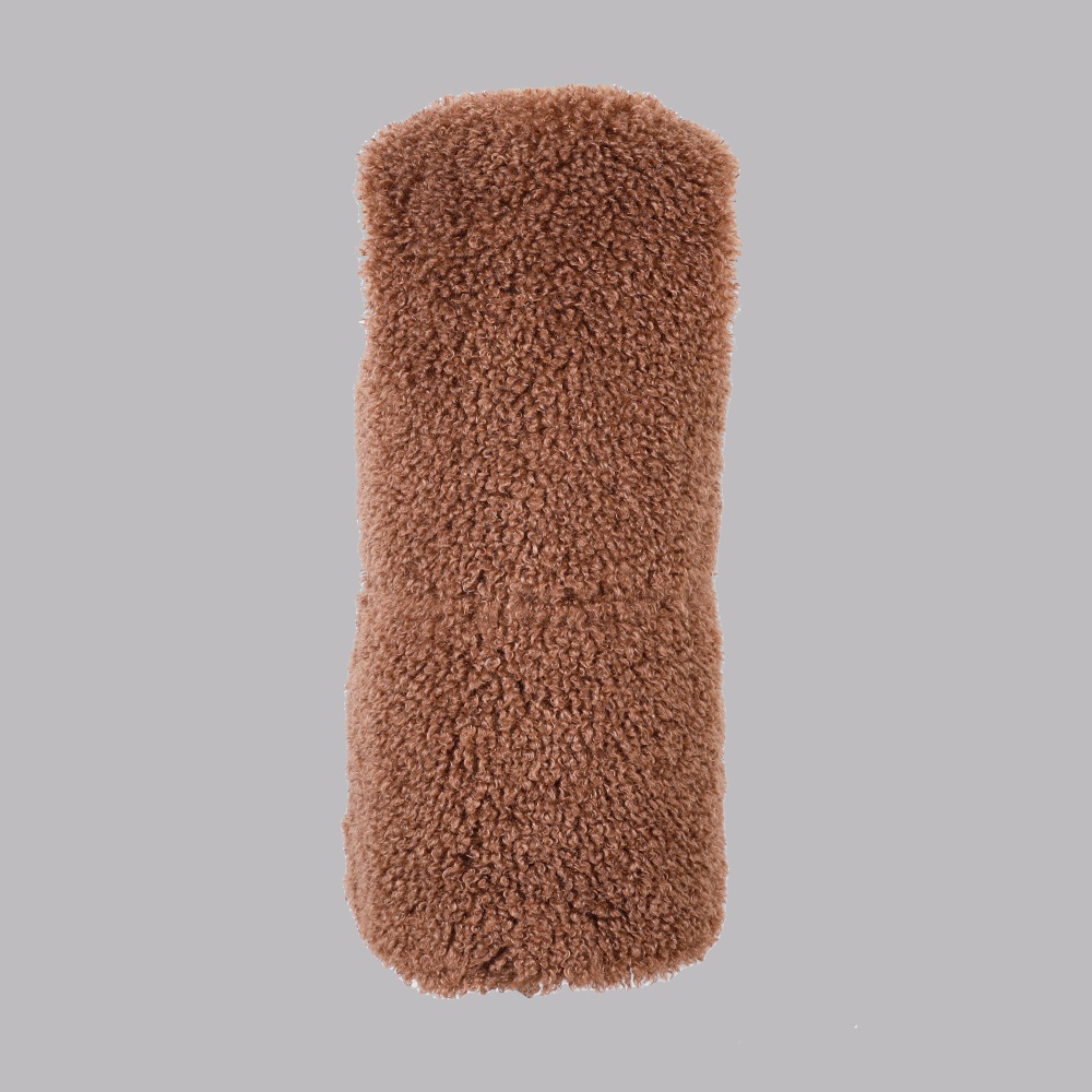 人造毛長款背心