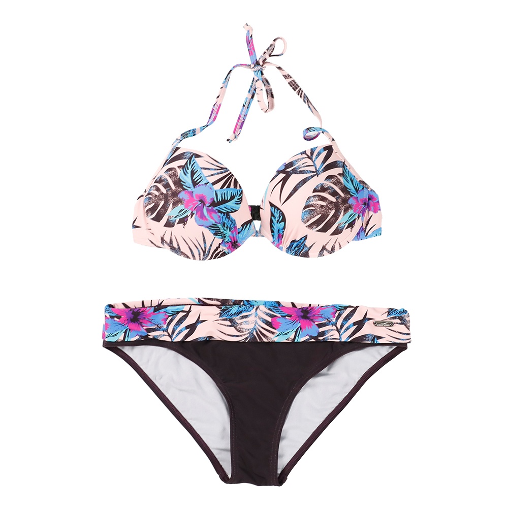 女士印花鋼圈比基尼