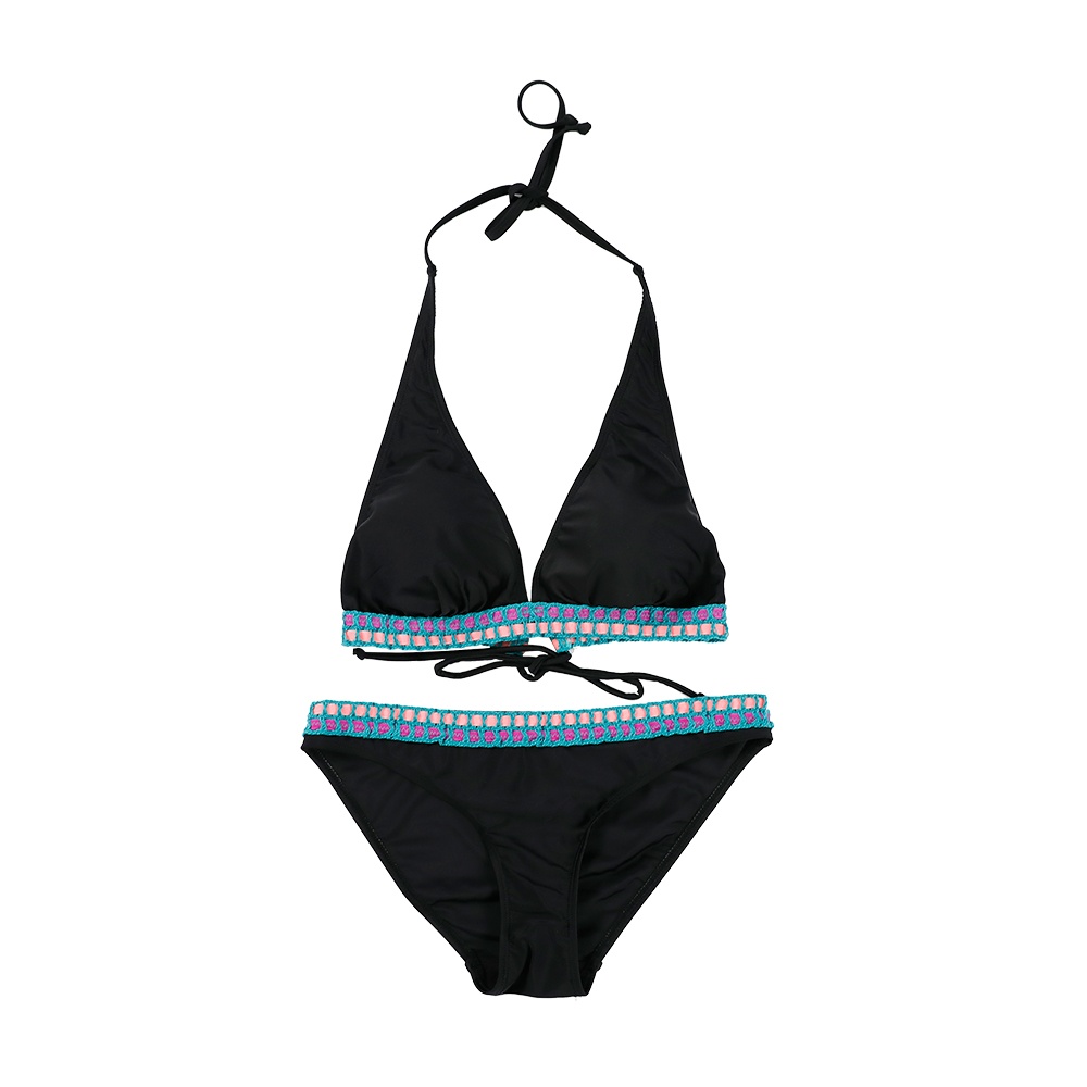 女士織帶比基尼