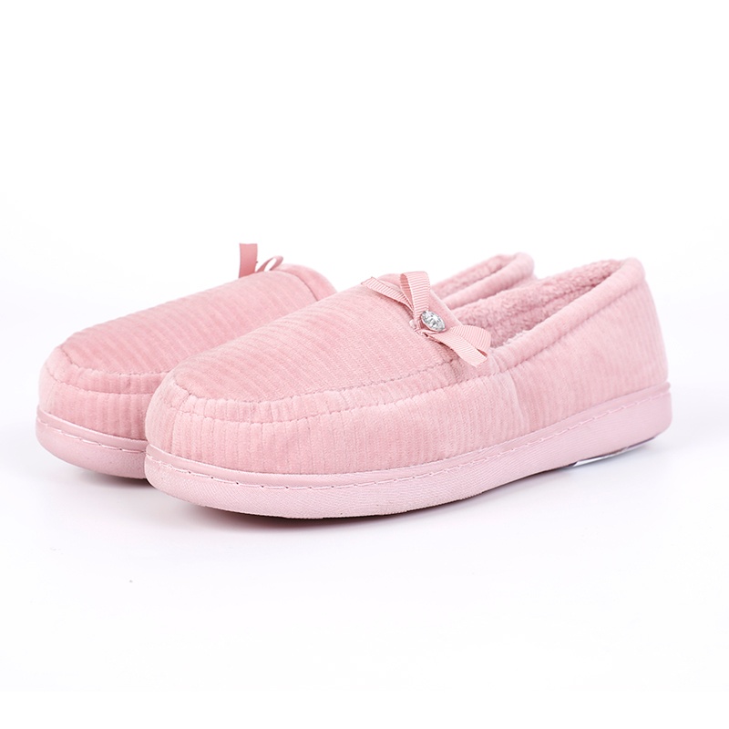 女士條絨滿(mǎn)幫鞋拖鞋